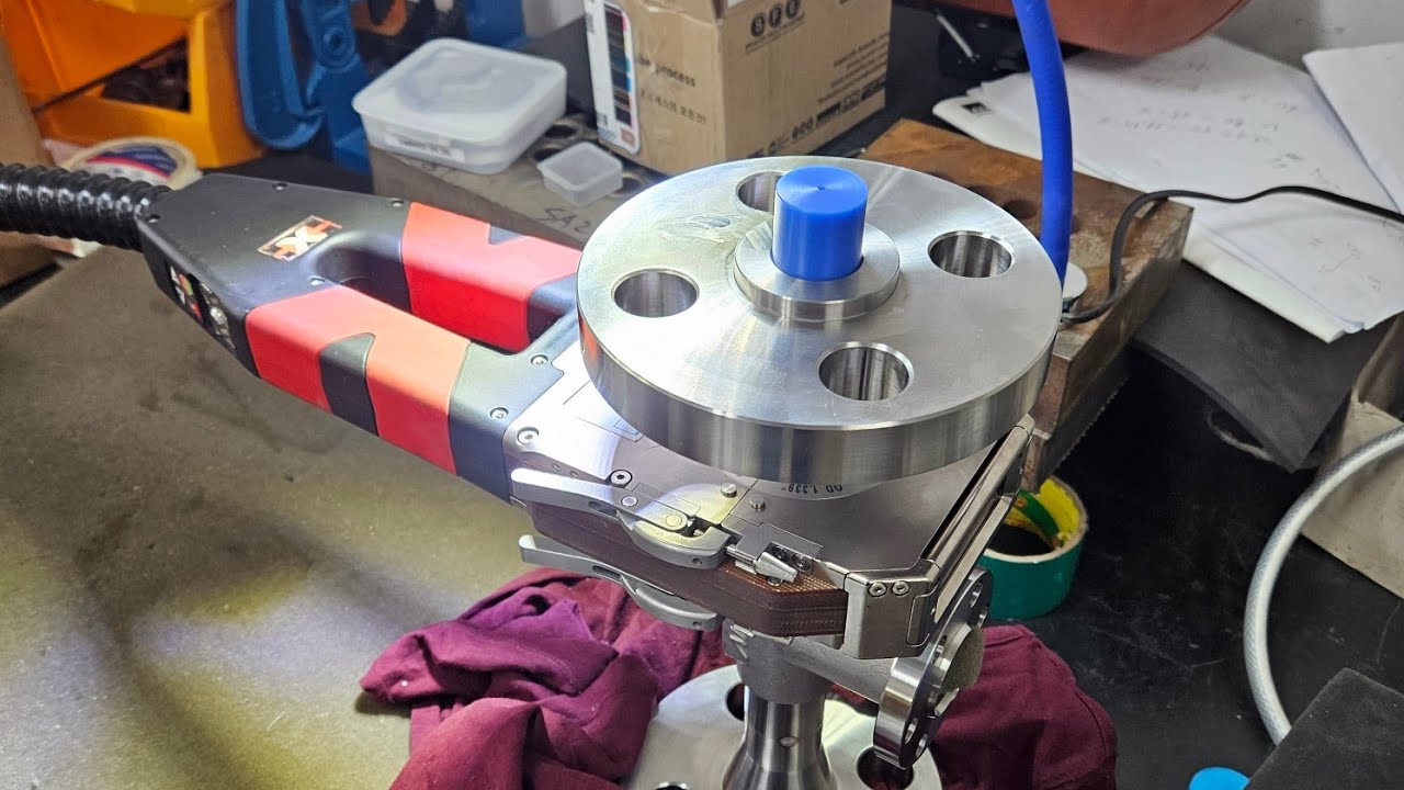 밸브 - 노즐 오비탈 용접 ( Valve To Nozzle Orbital Welding )