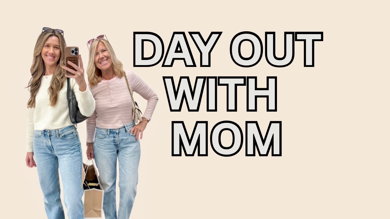Day Out With My Mom | Breakfast, Outlet Mall Shopping & Trying On Jeans