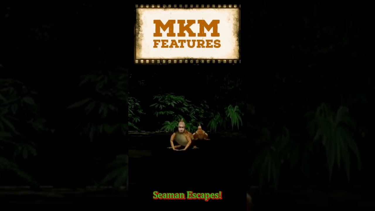 Seaman |Dreamcast| Seaman Escapes! | #dreamcast #seaman #sega #gamingshorts