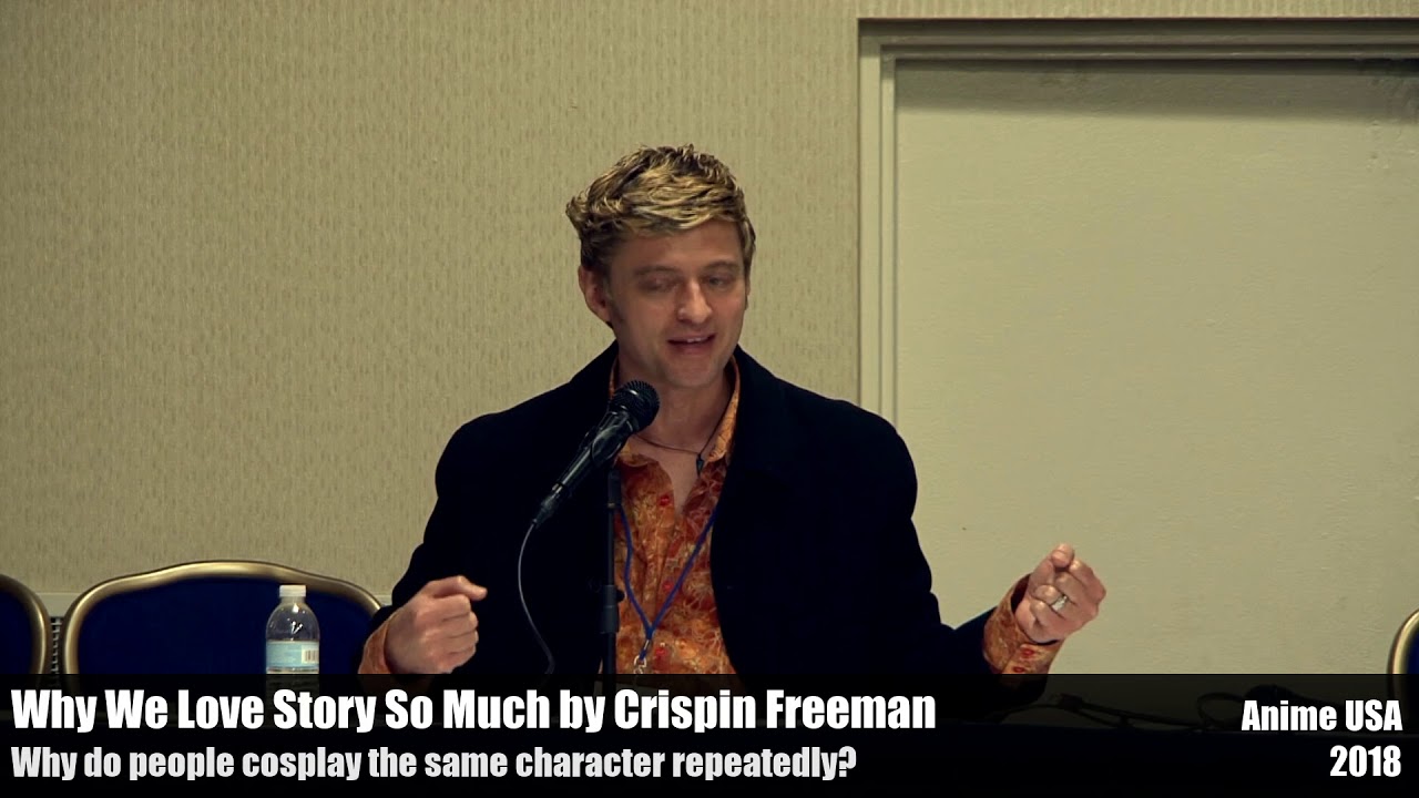 Cosplaying the same character - Crispin Freeman talks story at Anime USA 2018