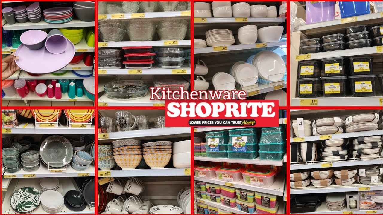 Shoprite || Kitchenware || Homeware || Canisters || Dinner sets || Bowls || Containers #shoprite