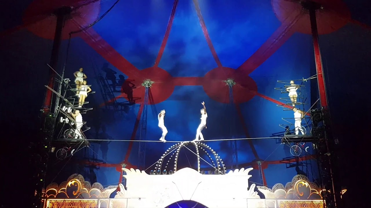 High wire The Robles circus krone
