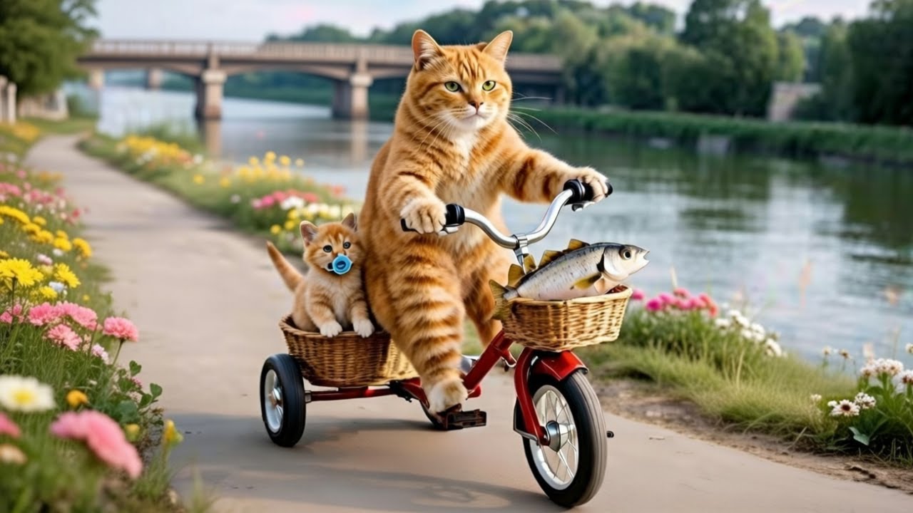 The Shocking Truth About How Mama Cat Catches Fish for Her Kitten
