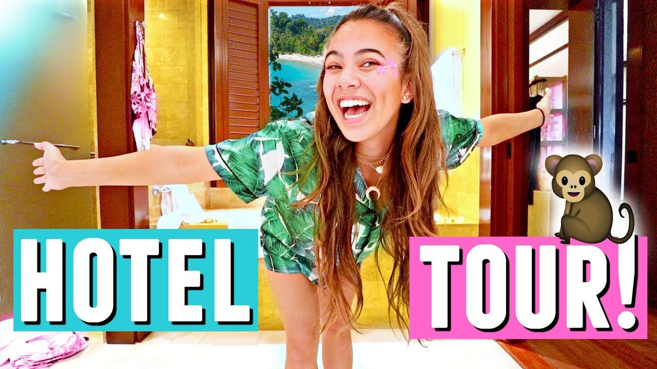 LUXURY COSTA RICA HOTEL TOUR!🇨🇷🌳🐒 Beach view & Trippin With Tarte!