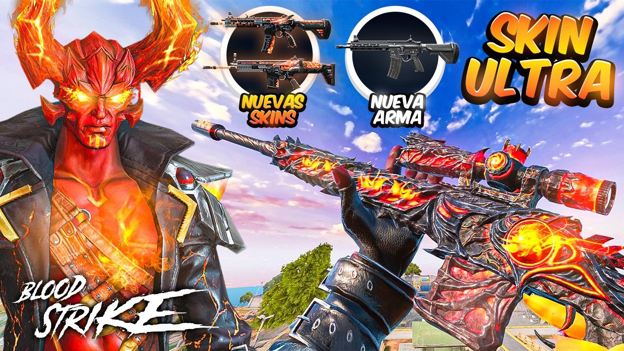 COMPRÉ el NUEVO PASE de LAVA con VOLT DEMONIO, M700 ULTRA y ORO GRATIS en BLOODSTRIKE! / Orla22