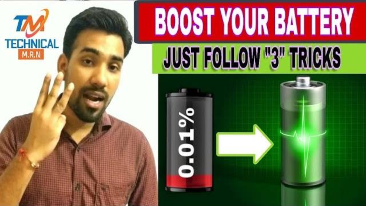 3 TRICKS to BOOST BATTERY LIFE || How to take proper care - Explained in Detail