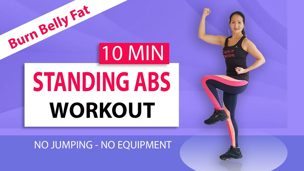 10 Min Buikvet Verbranden Workout | Afvallen | Thuis training | Platte Buik Slanke Taille
