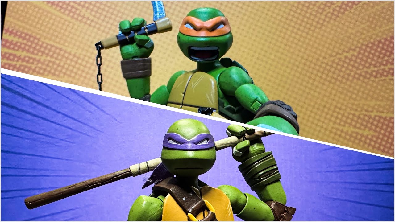 NECA 2012 TMNT Mikey & Donnie