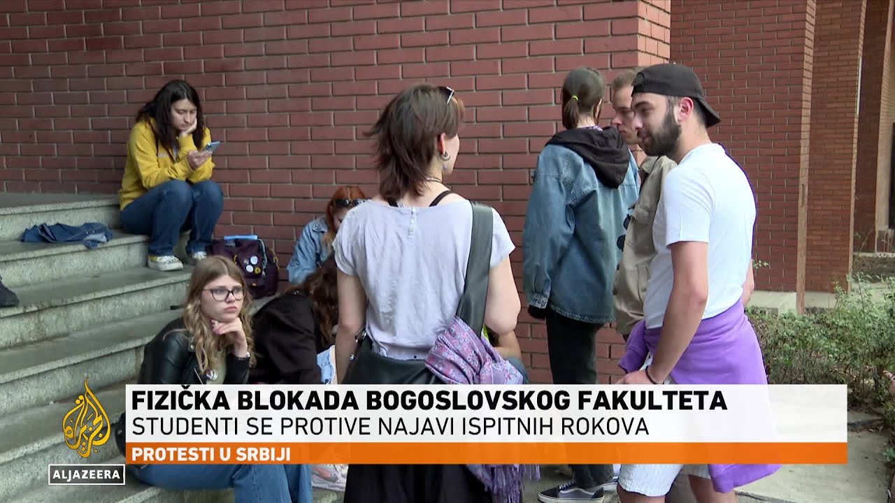 Počela fizička blokada Pravoslavnog bogoslovskog fakulteta u Beogradu