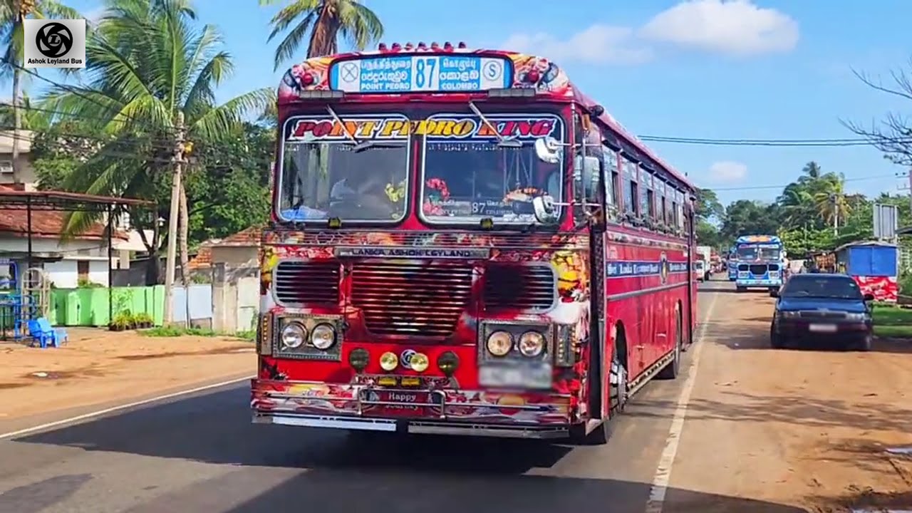 Point pedro king ctb bus sri lanka best sltb bus