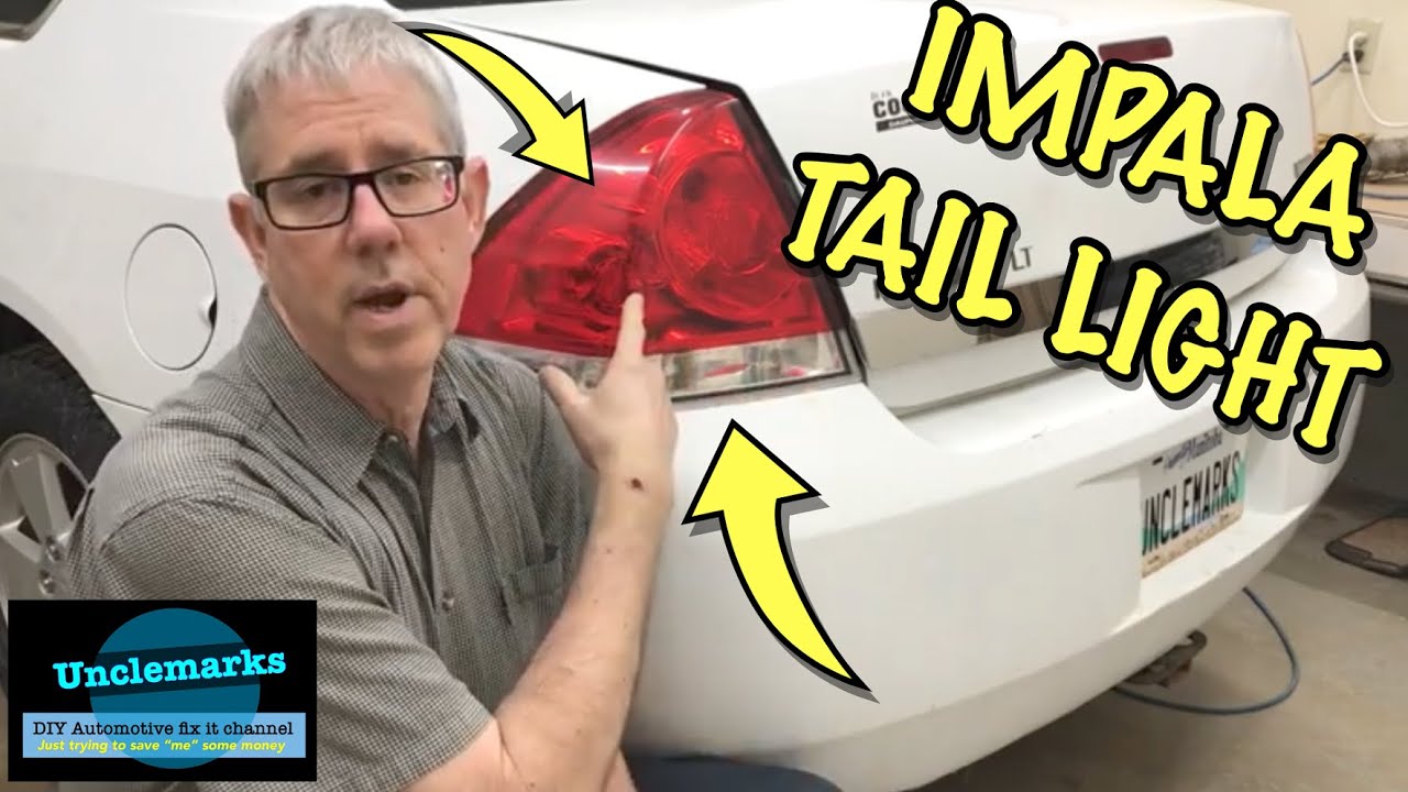 How to replace a tail light bulb on Chevy Impala (EP 120) 2006 to 2013 Similar on other vehicles.