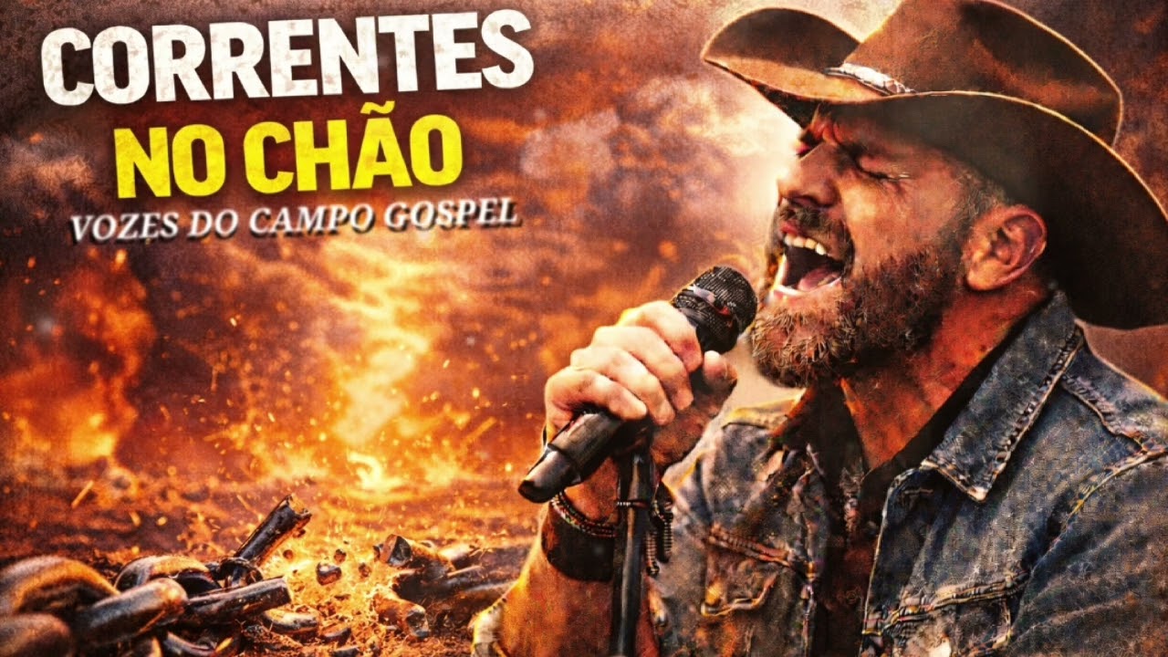 CORRENTES NO CHÃO  | O Louvor da Libertação Que Está Impactando Vidas | VOZES DO CAMPO GOSPEL 