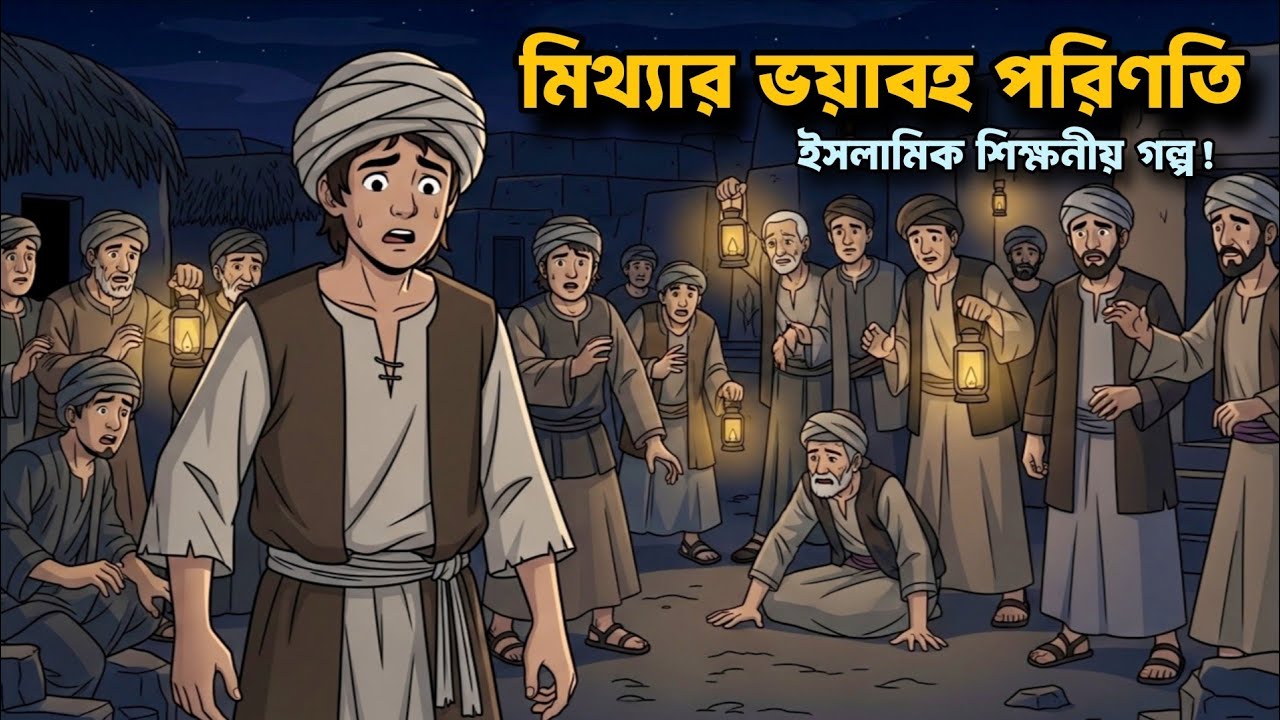 মিথ্যার ভয়াবহ পরিণতি | ইসলামীক শিক্ষনীয় গল্প | Islamic Golpo Voice Bangla