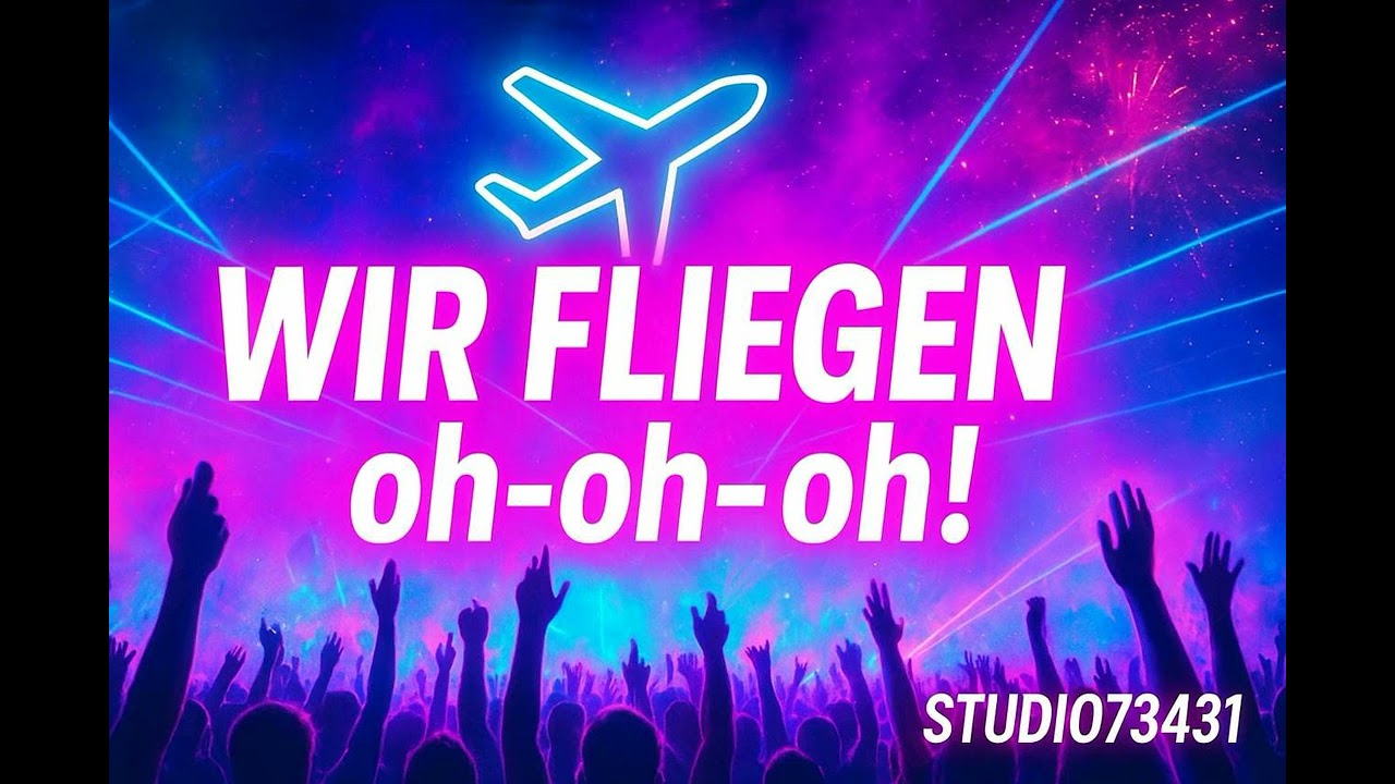 Studio73431 – Wir fliegen (Happy Hardcore Festival Anthem 2025 | German/English EDM)