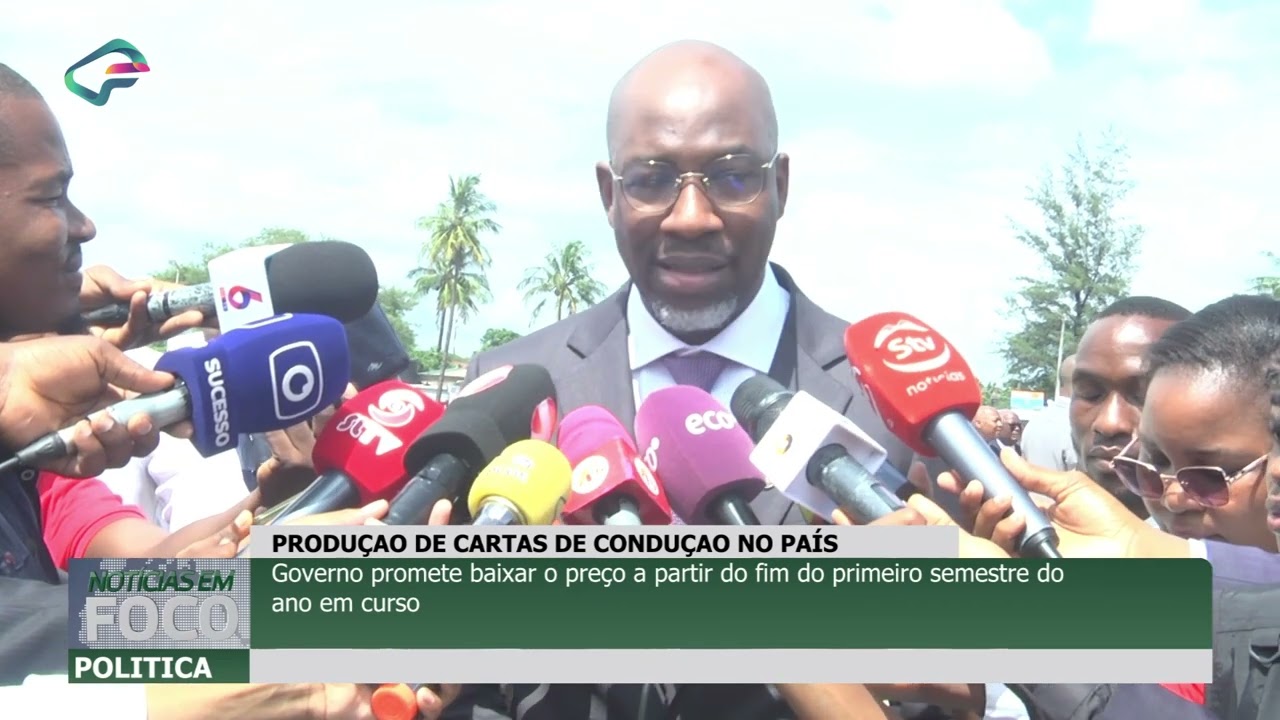 PRODUÇÃO DE CARTAS DE CONDUÇÃO NO PAIS