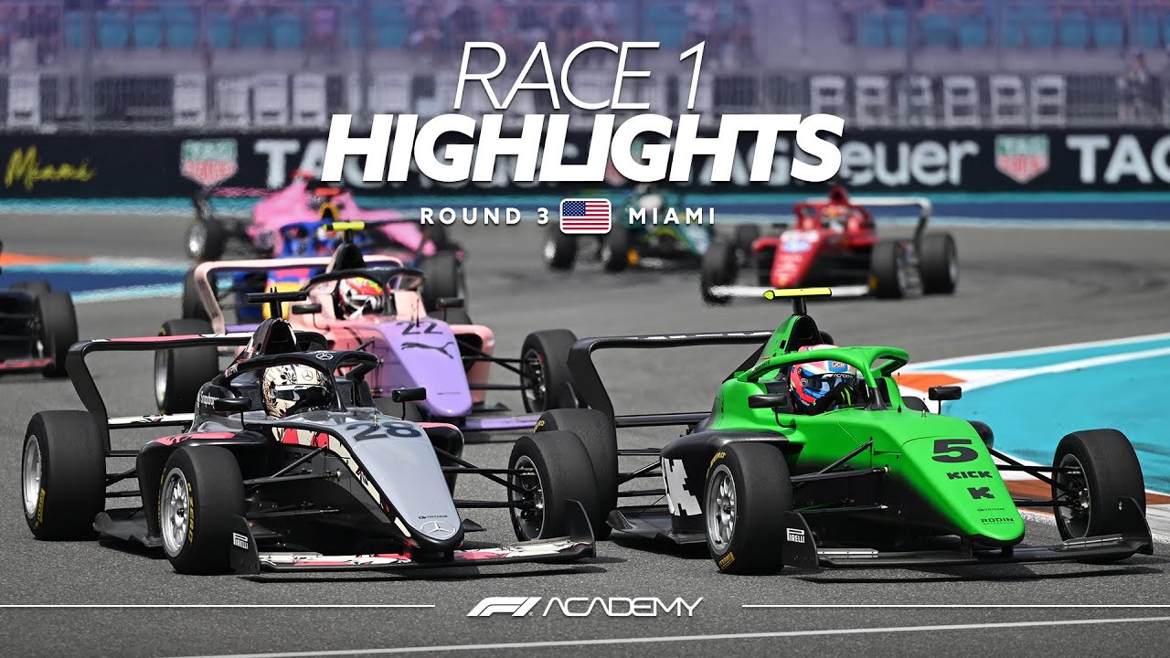 Race 1 Highlights | Miami 2025 | F1 Academy