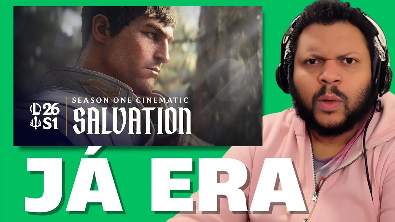 REACT - SALVATION - CINEMATIC LEAGUE OF LEGENDS!
