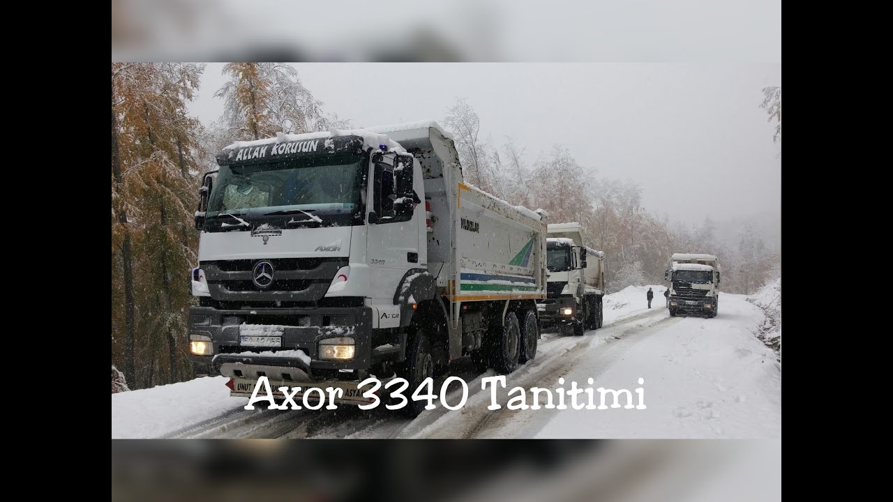 Mercedes Axor 3340 Tanitimi