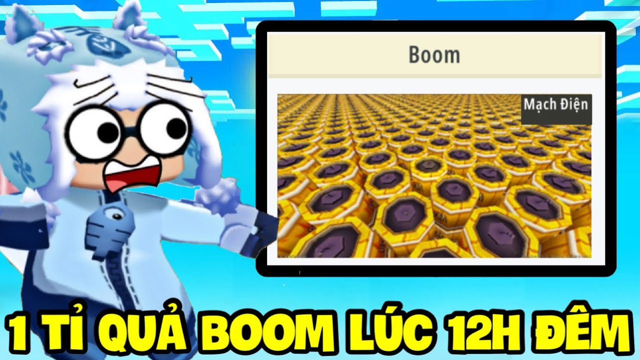 MEOWPEO VÀO NHẦM MAP 1 TỈ QUẢ BOOM LÚC 12H ĐÊM VÀ NHẬN CÁI KẾT ĐẮNG TRONG MINI WORLD
