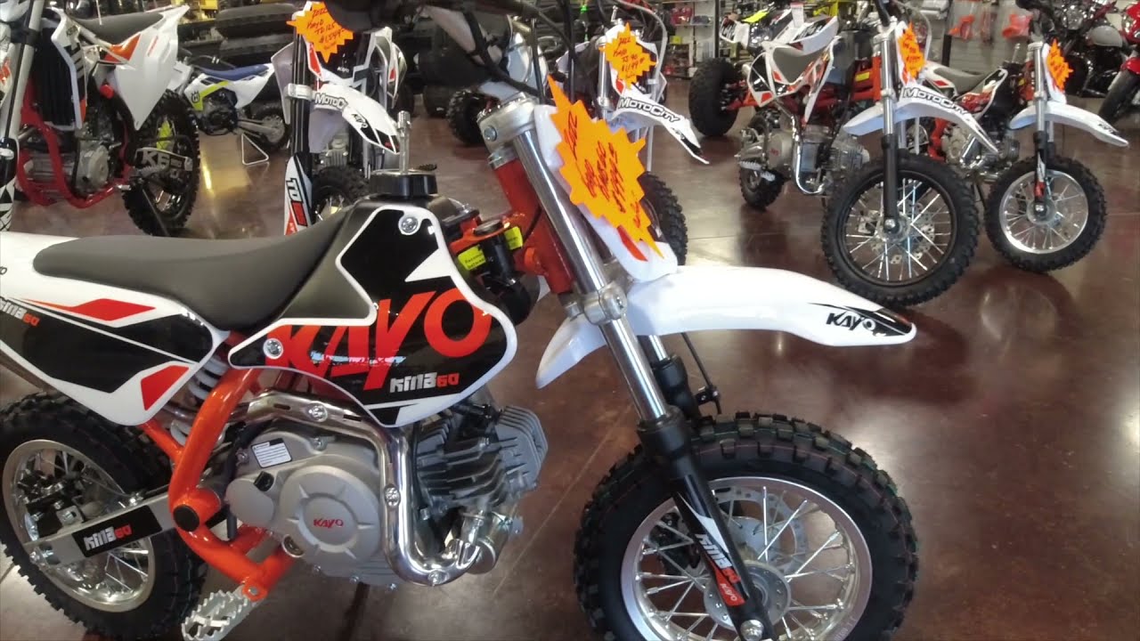 2022 Kayo KMB 60 Fully Automatic Mini Motorcycle