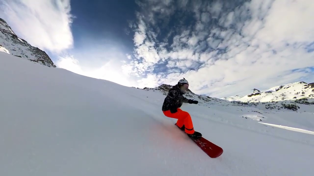 スイスツエルマットスノーボードSwitzerland snowboard riding Zermatt Matterhorn Gant Hohtalli 01