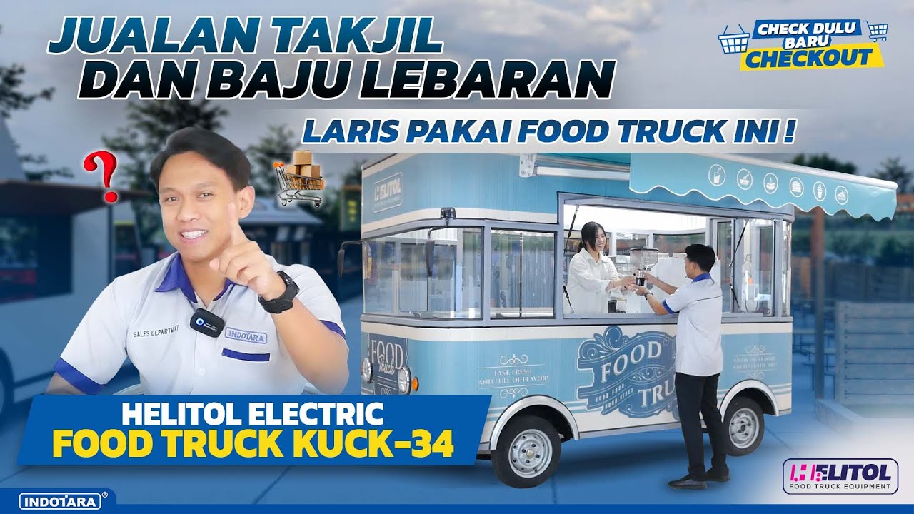 #CHEKICHEKOUT | FOODTRUCK HELITOL COCOK BUAT JUALAN TAKJIL SAAT RAMADHAN