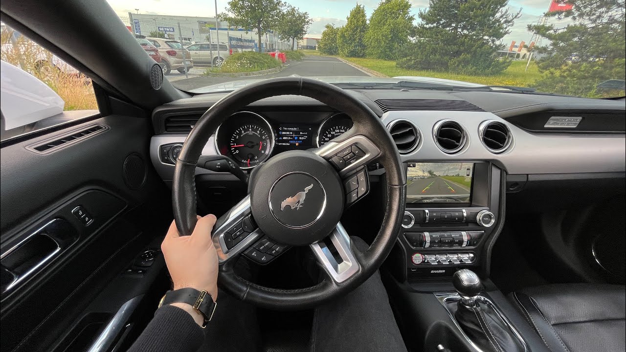 Ford Mustang [2.3 EcoBoost 317 HP] | Test Drive #161  POV Driver. TV