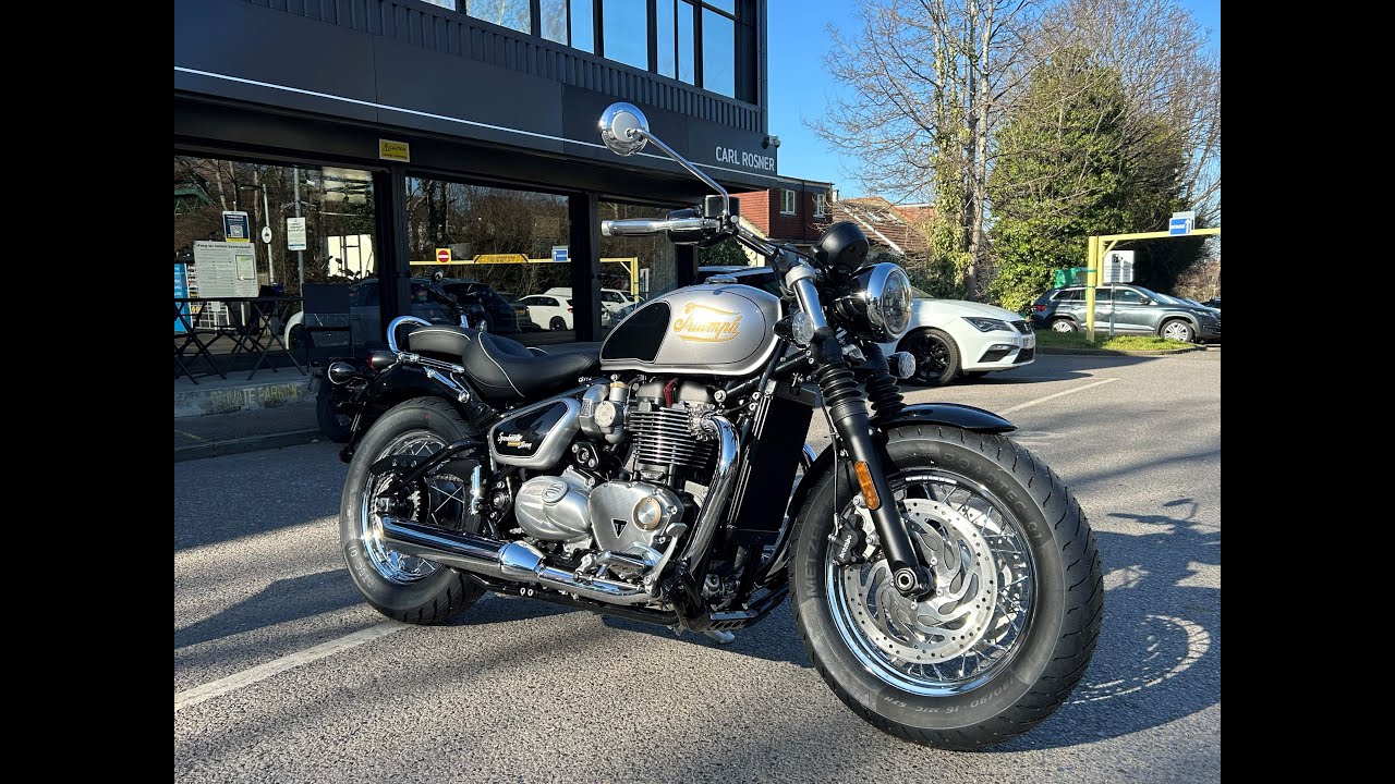 TRIUMPH SPEEDMASTER ICON EDITION