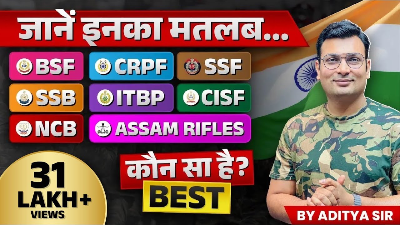 SSC GD Bharti BSF, CISF, CRPF, SSB, ITBP, AR, SSF and NCB | What is SSC GD ?