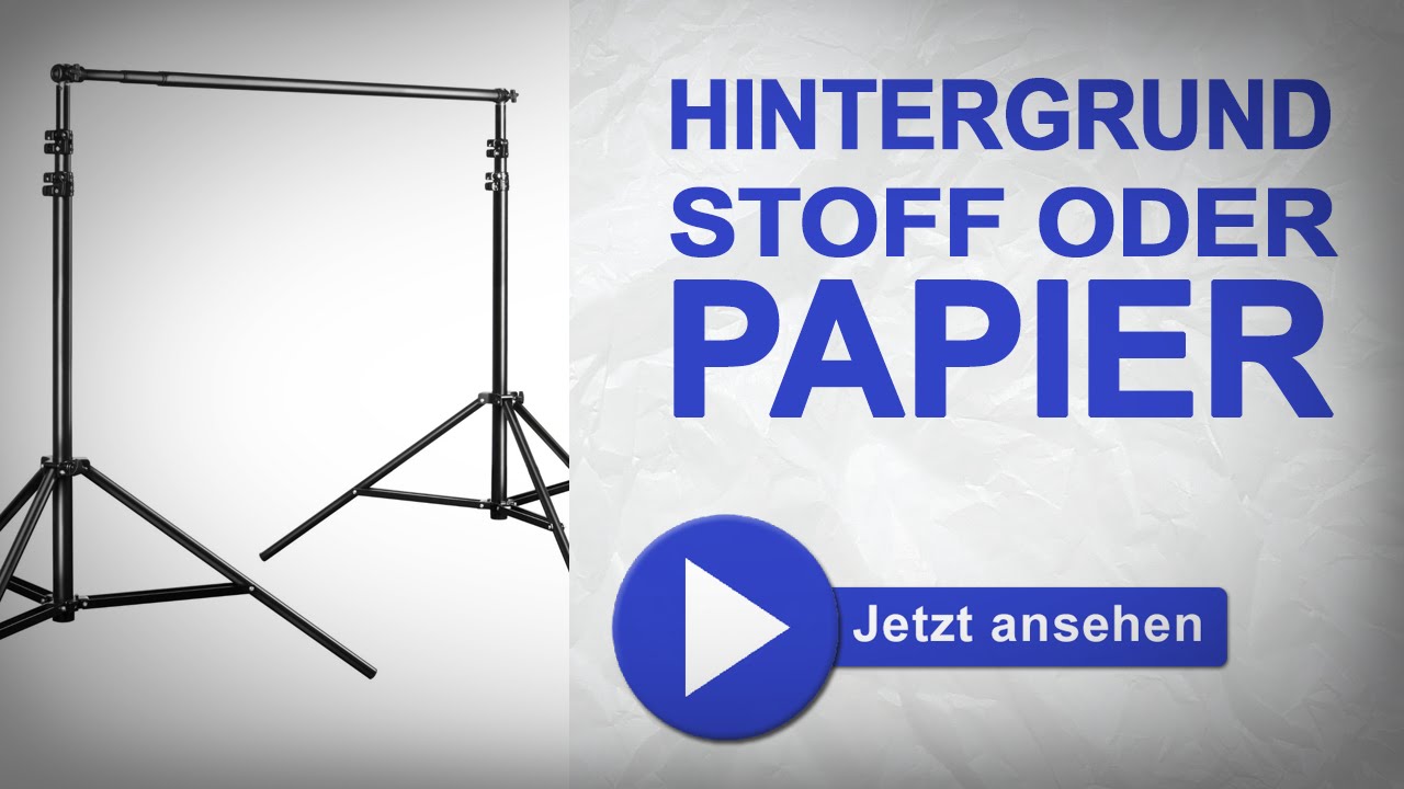 Hintergrund fürs Studio Papier oder Stoffhintergrund