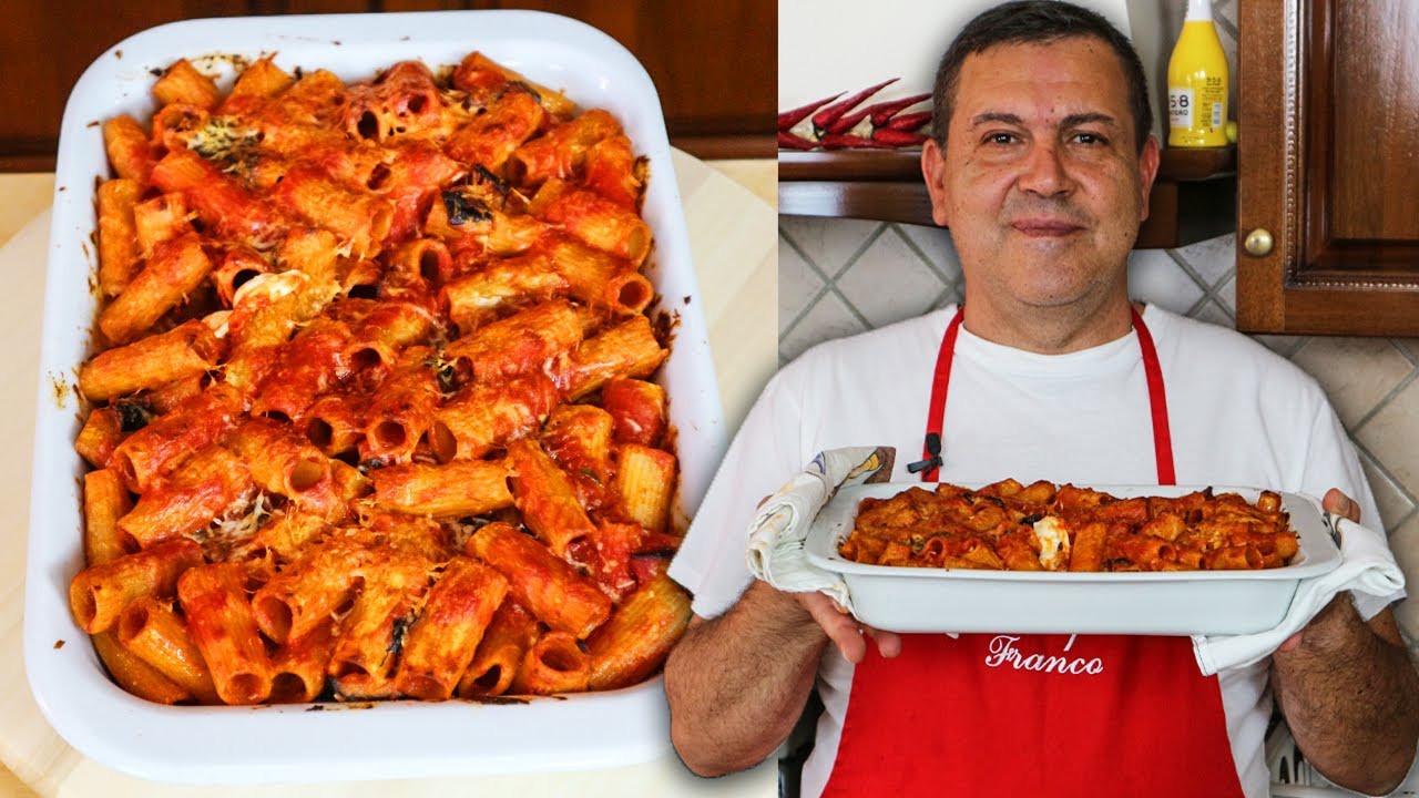 PASTA ALLA NORMA AL FORNO - La Ricetta FACILE e VELOCE
