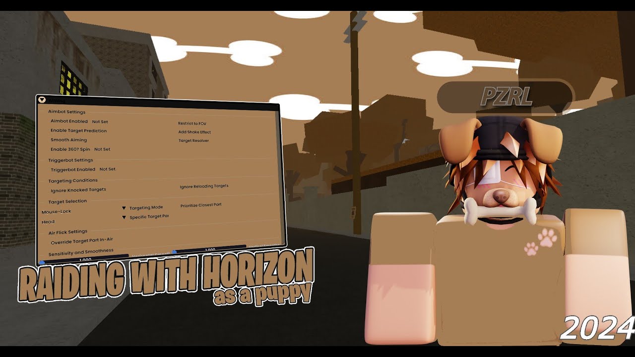 Raiding with the best FREE External In Dahood #horizon (Triggerbot + ASMR)