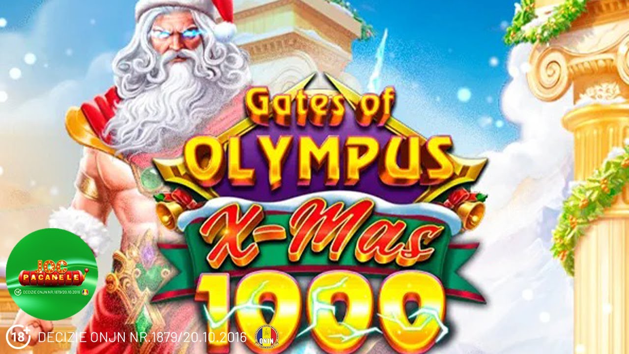 GATES OF OLYMPUS XMAS 1000 SE LANSEAZĂ PE 2 DECEMBRIE 2024!!!
