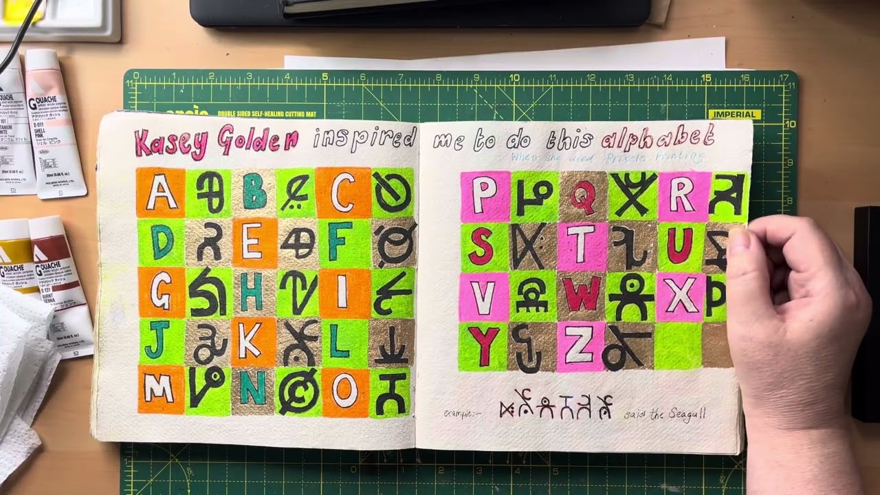 Sketchbook Tours of completed books 5 and 6 