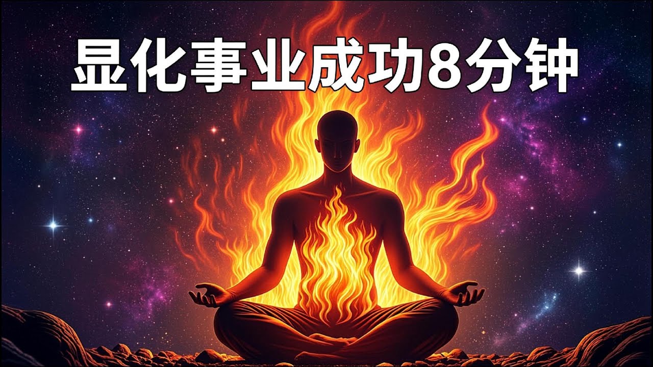 显化事业成功冥想 | 8分钟高频激活职场能量，吸引机会与成就✨（事业运升级）