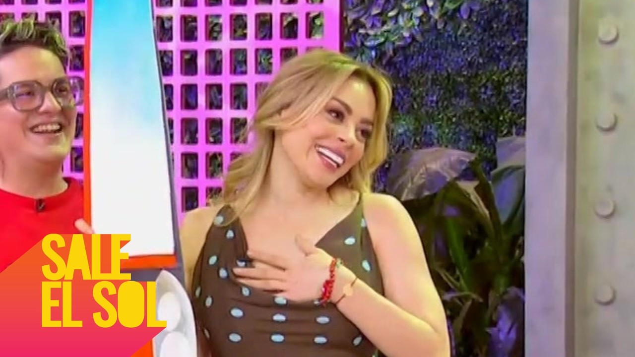 ¡Gaby Ramírez se mostró como la más FAN de Juanes!  Sale el Sol