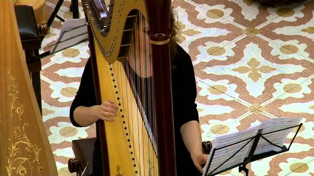 BERNARD ANDRES - PORT AU PRINCE  Adria Harp Ensemble (sei arpe - six harpes - six harps)