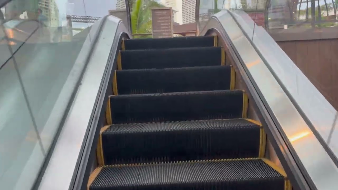KONE 2-3 Bank 2 Escalator at International Marketplace - Honolulu HI