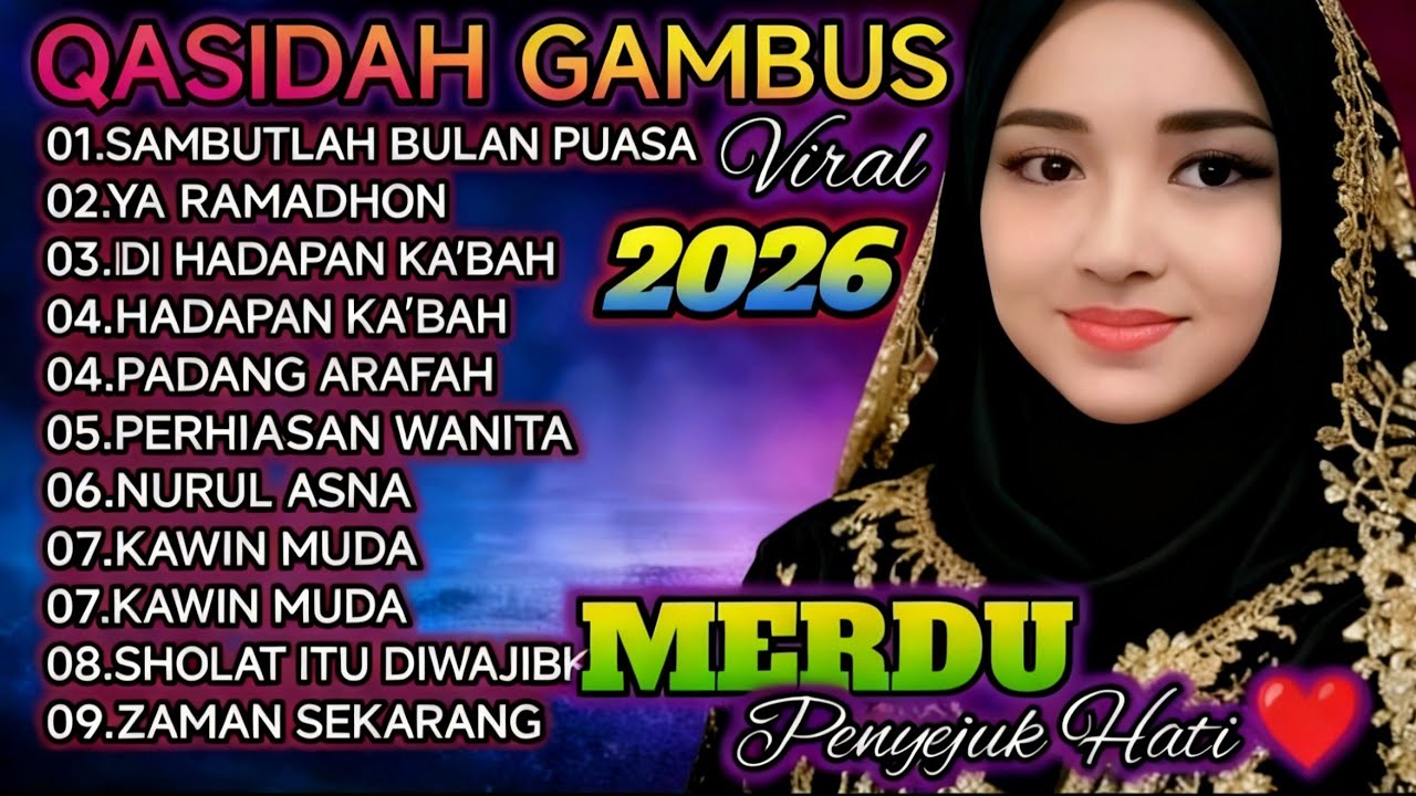 LAGU BARU 2026✨️QASIDAH MERDU TERBAIK MENYAMBUT BULAN PUASA ROMADHON ❤️MARHABAN YA RAMADHAN /MUSIK