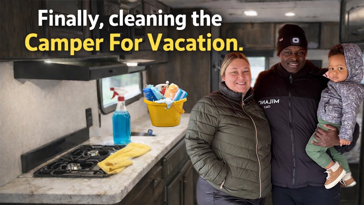 Finally, Cleaning The Camper For Vacation! | Travel | RV | Camping| Vlog | DITL |The Bichanga Family