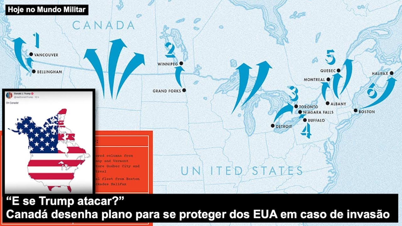 “E se Trump atacar?” Canadá desenha plano para se proteger dos EUA em caso de invasão