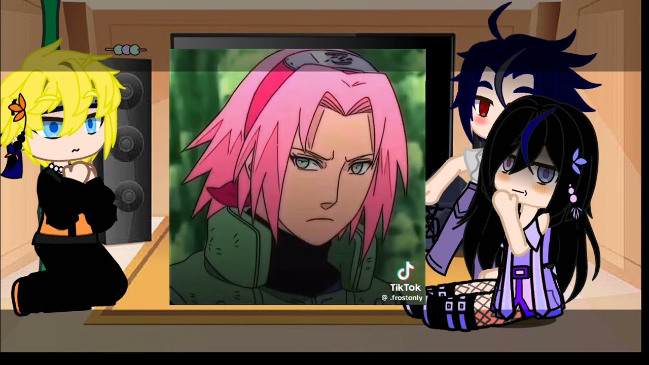 time 7 + naomi reagindo a Sakura!!