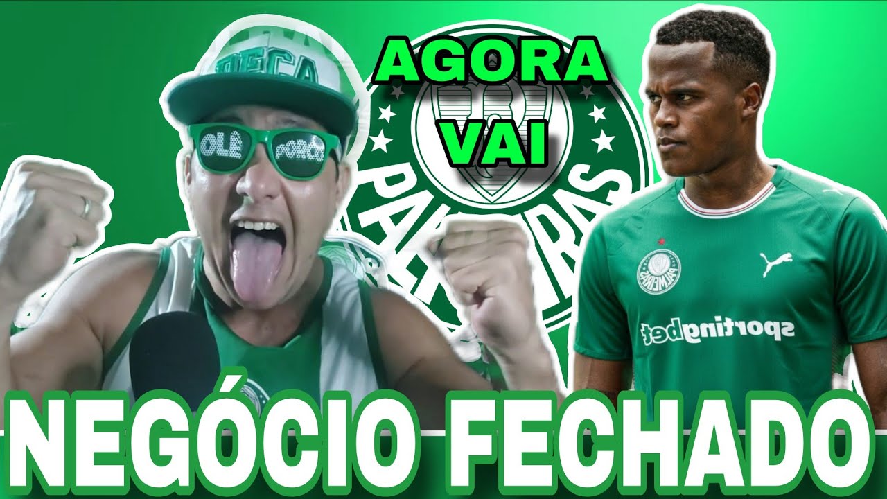 AGORA VAI! NEGÓCIO FECHADO, JHON ARIAS NO PALMEIRAS, GRANDE REVIRAVOLTA, ZAGUEIRO CHEGANDO. 