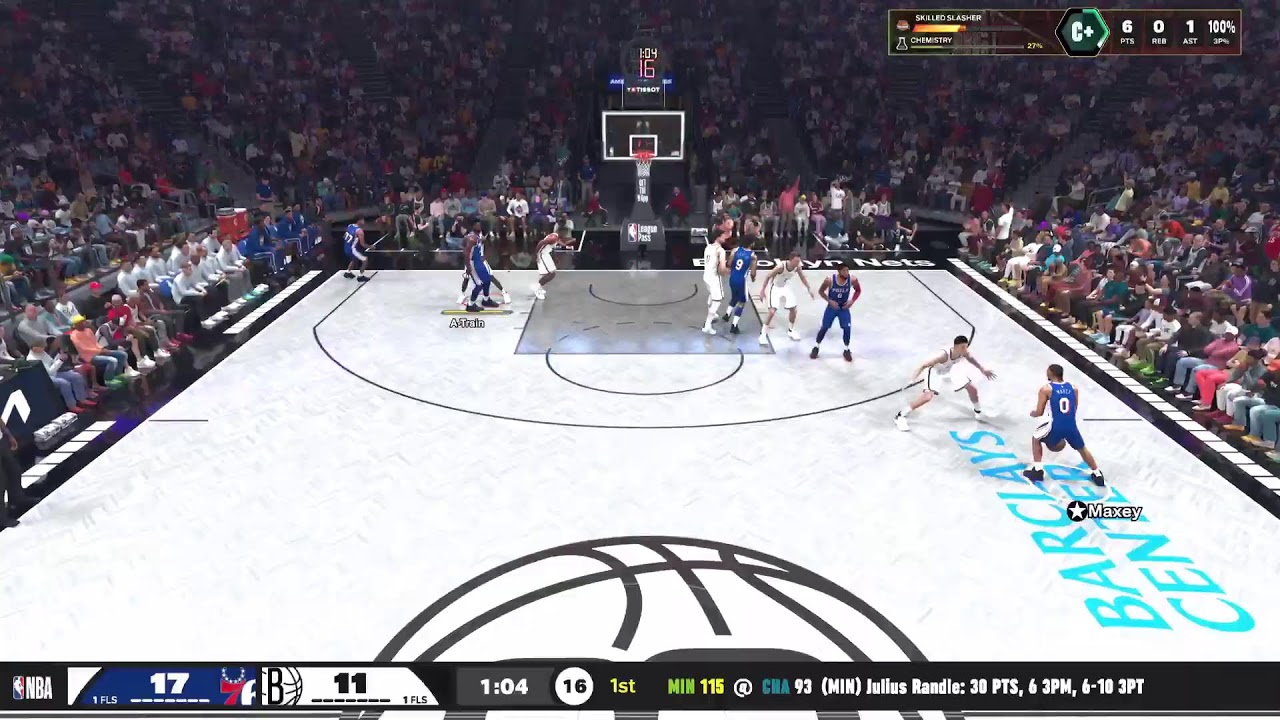 NBA, realistic broadcast.