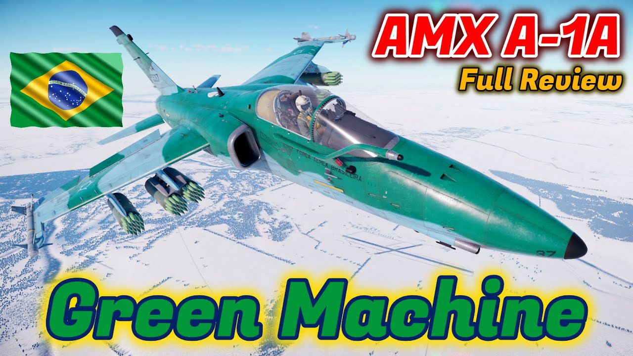 Обзор AMX A-1A — стоит ли покупать? Злой и зелёный [War Thunder]