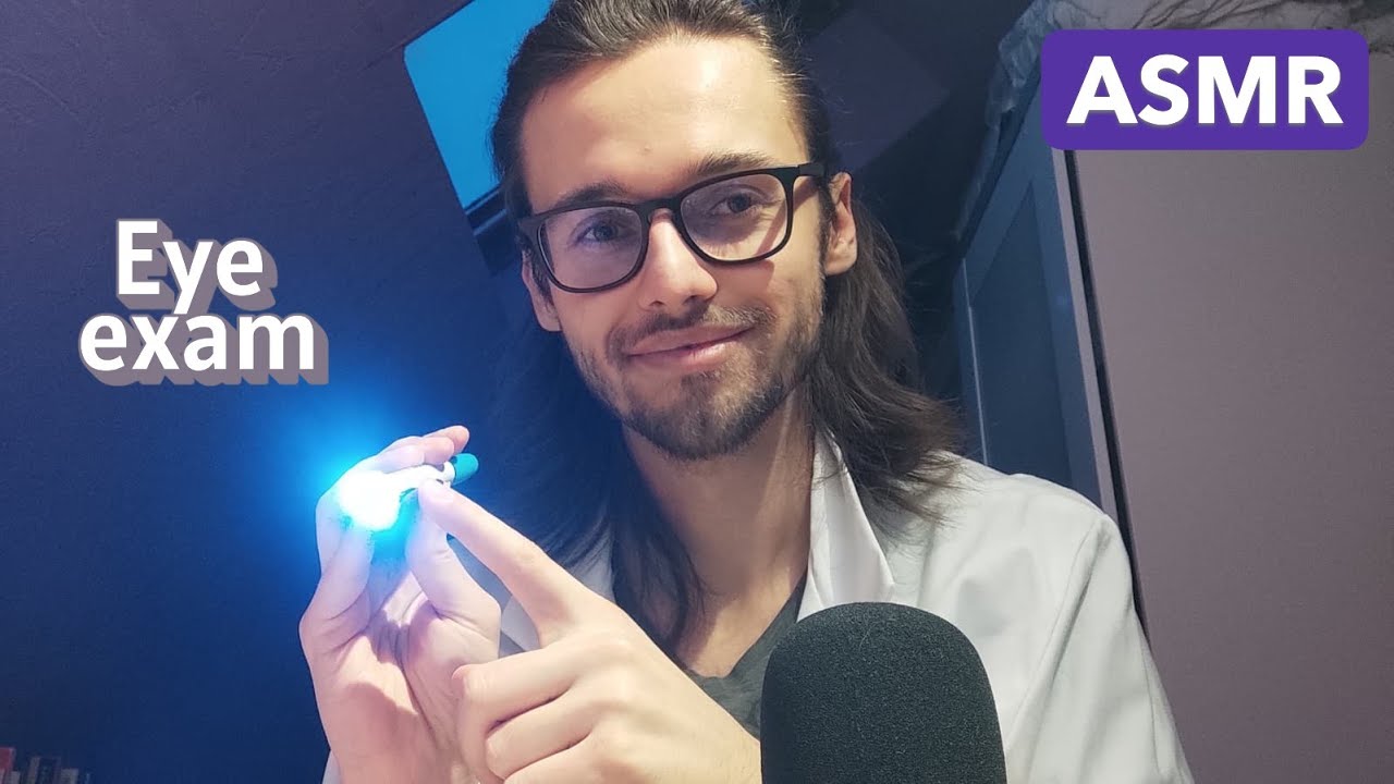 ASMR - Eye exam at the ophthalmologist 👀👨🏻‍⚕️