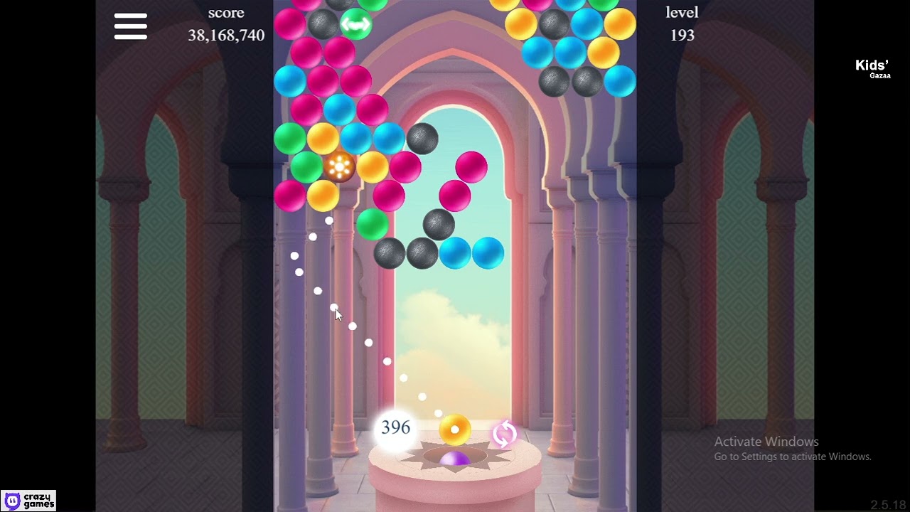 Arkadium&rsquo;s Bubble Shooter Gameplay | Satisfying Bubble Pop Puzzle Game - 93