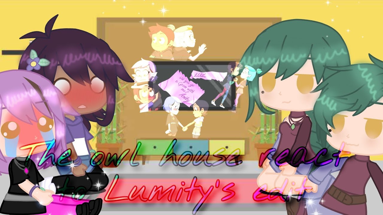 The owl house react to Lumity🌷|🇮🇹/🇬🇧|Lazy-