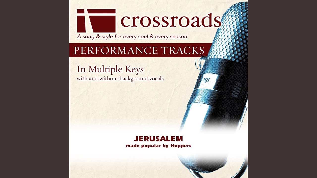 Jerusalem (Performance Track High with Background Vocals in C)