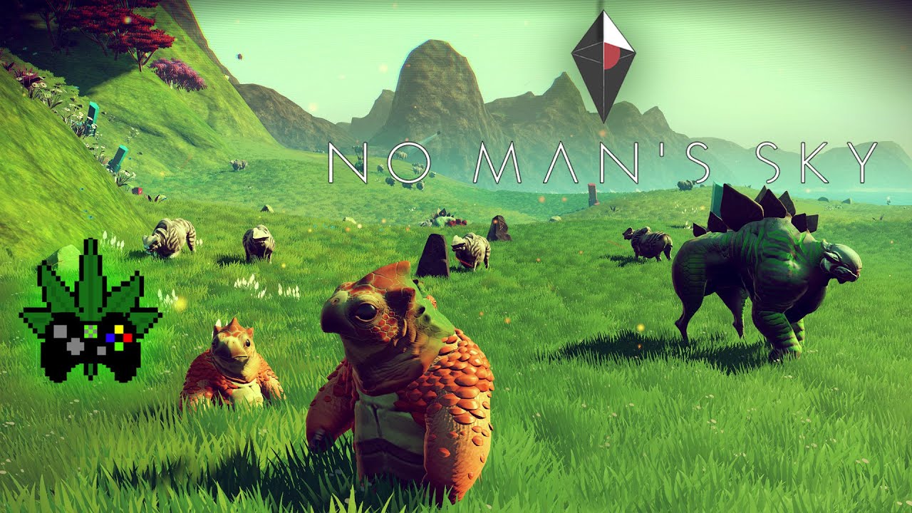 NO MAN'S SKY - First Try + Smoking WEED